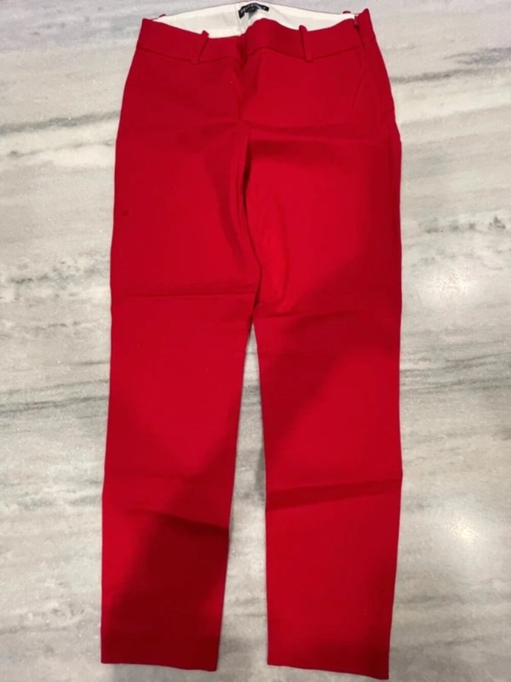J.Crew Mercantile Women’s Red Slim Dress Pants 0 NWT